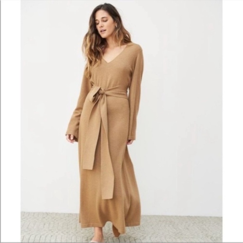 Jenni Kayne Everyday Kate Wool Cashmere Blend Knit Sweater Dress Sz S